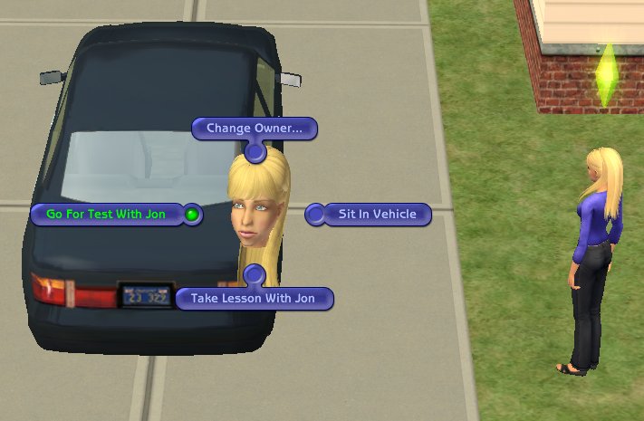 Pick&rsquo;N&rsquo;Mix Mods - Sims 2 - No Driving Without A Licence